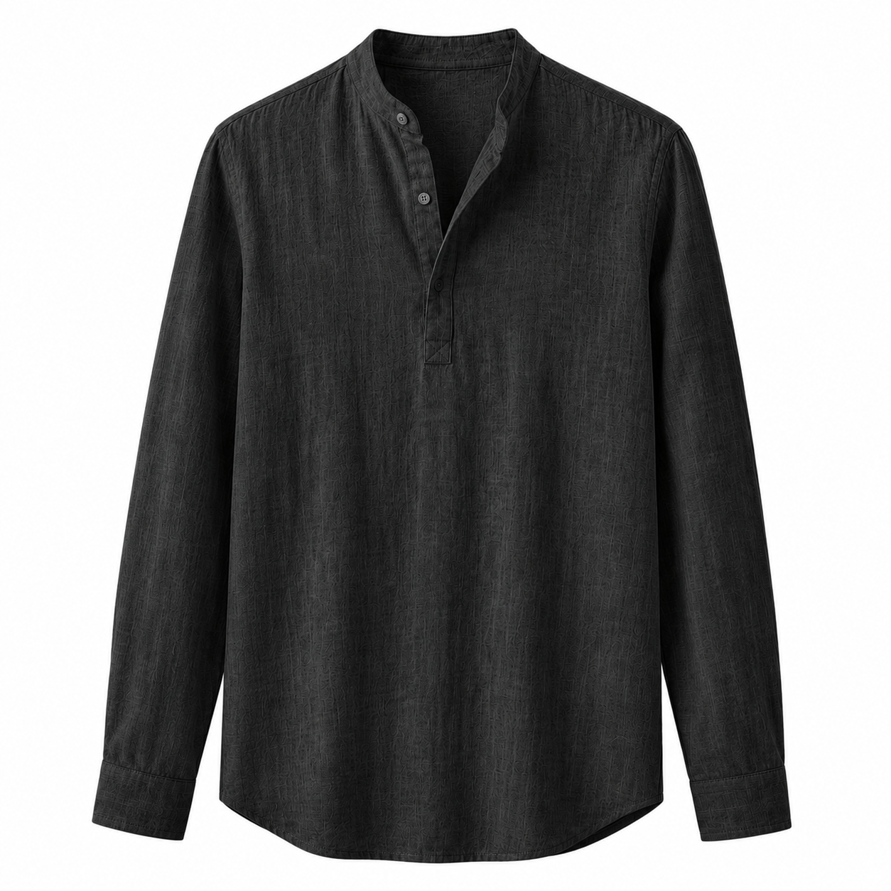 CASUAL LINEN HENLEY CASUAL LINEN HENLEY