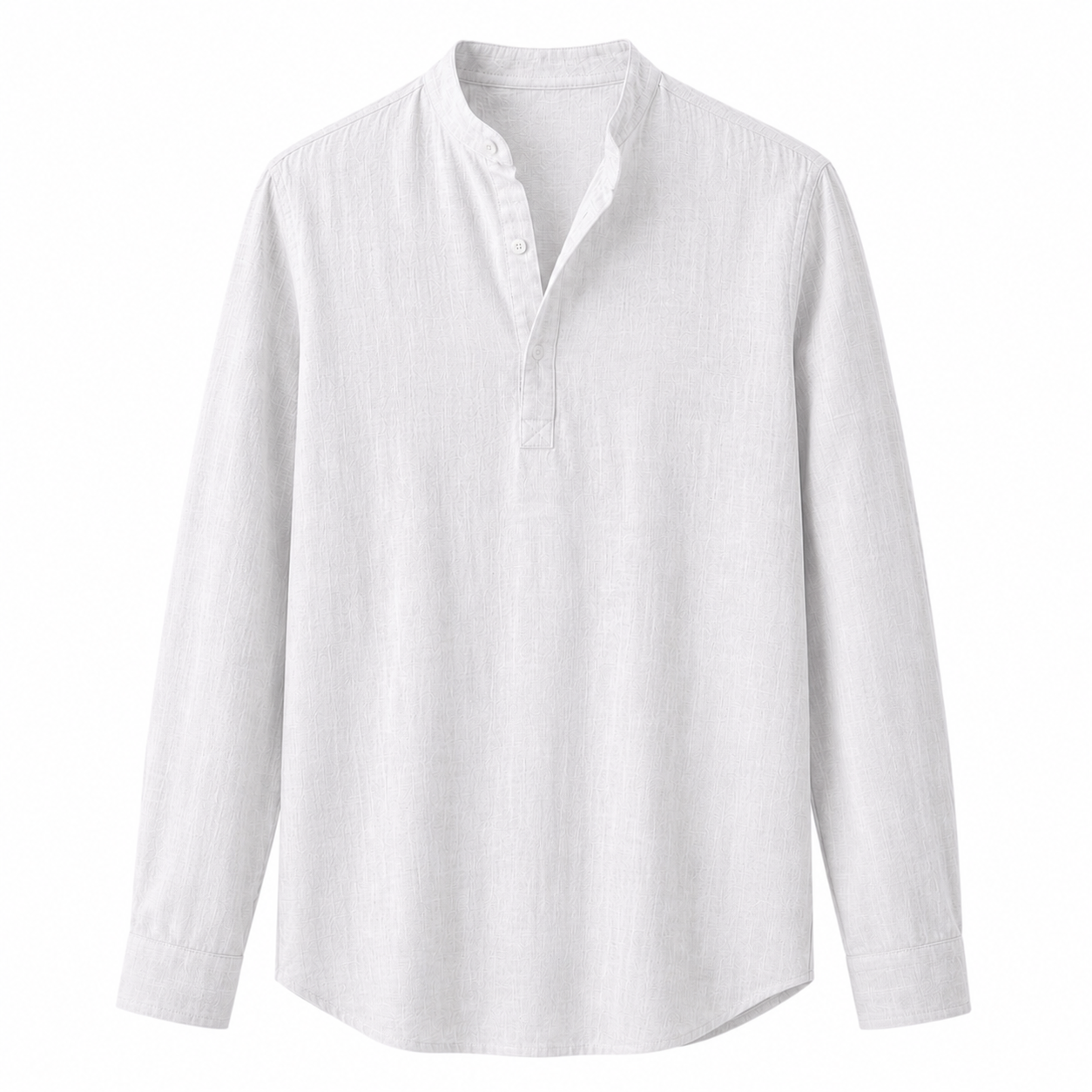 CASUAL LINEN HENLEY CASUAL LINEN HENLEY