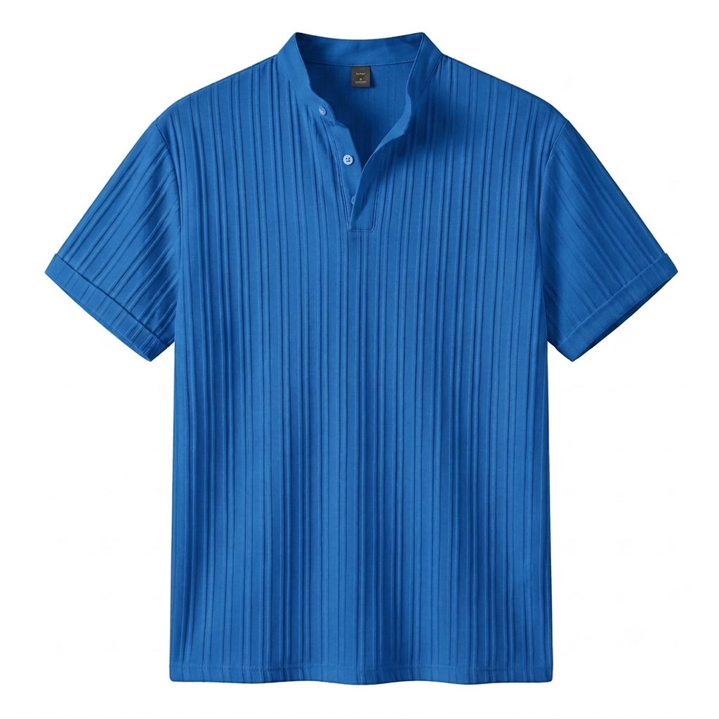 HAWAIIAN LINEN HENLEY HAWAIIAN LINEN HENLEY