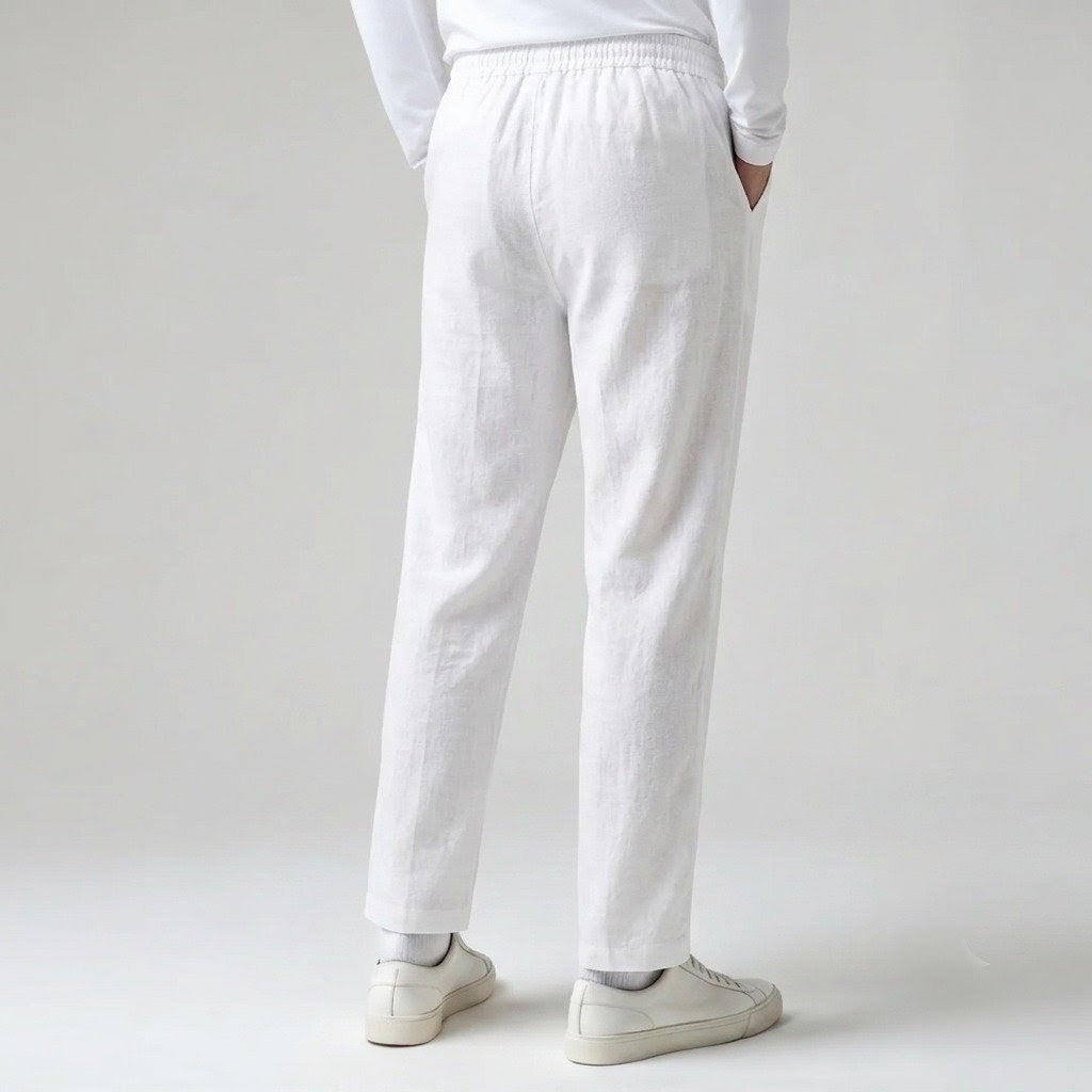 RELAXED LINEN JOGGERS RELAXED LINEN JOGGERS