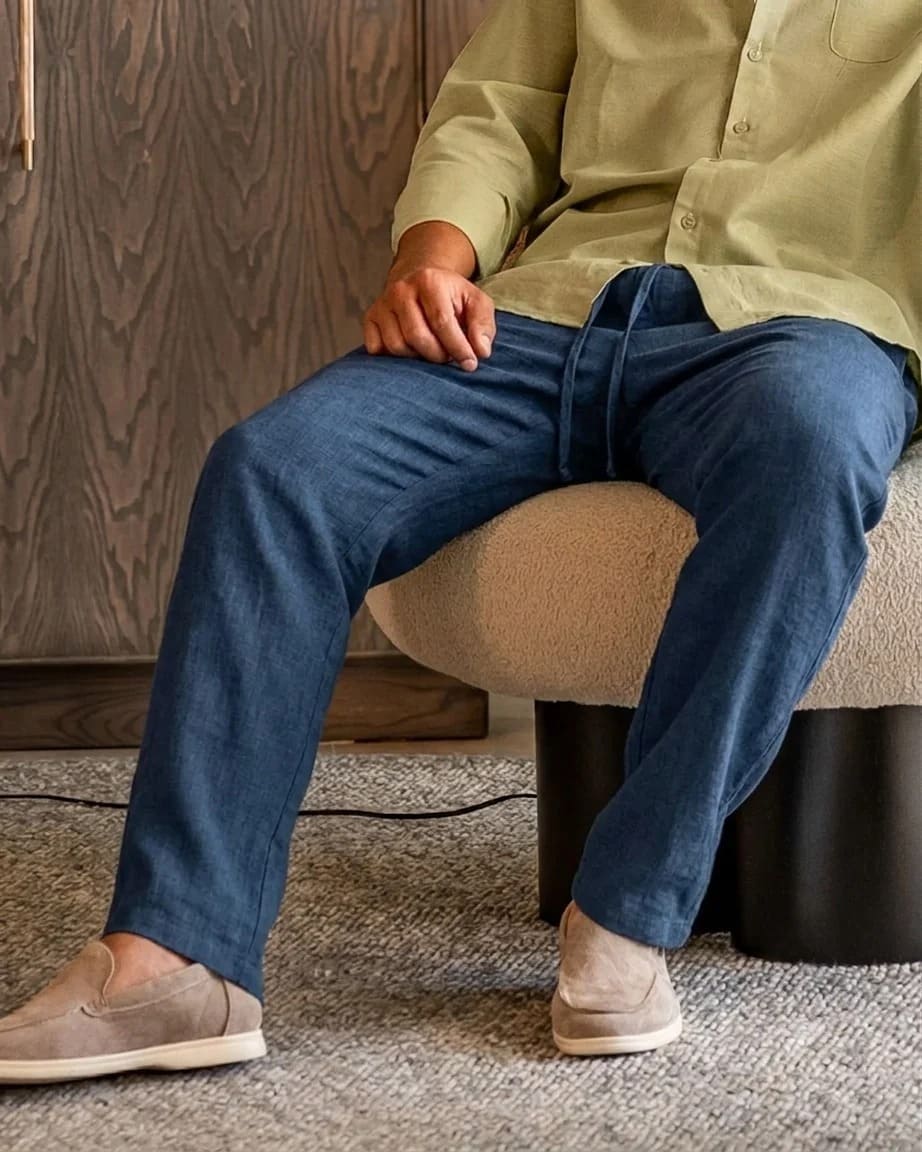 RELAXED LINEN JOGGERS RELAXED LINEN JOGGERS