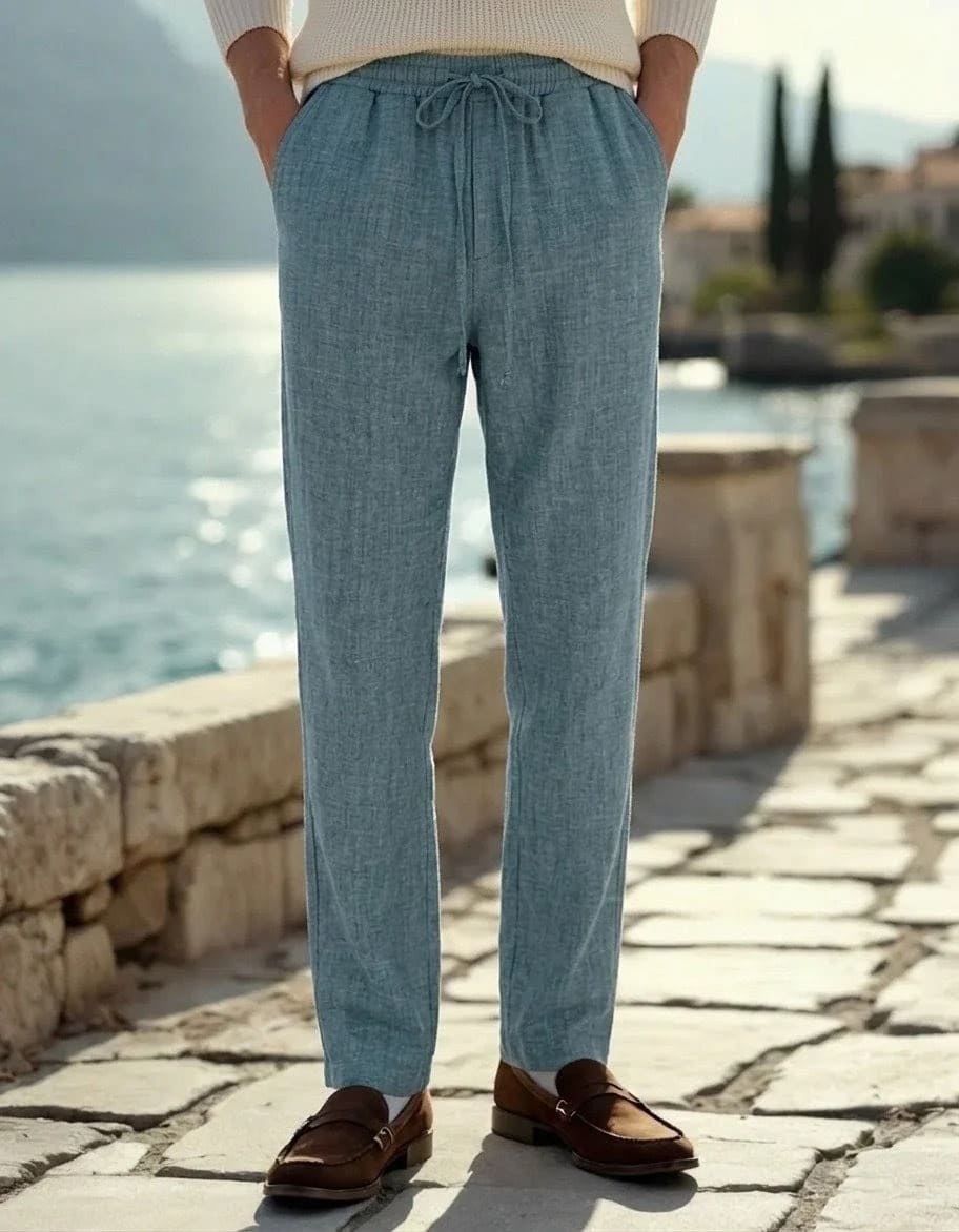 RELAXED LINEN JOGGERS RELAXED LINEN JOGGERS