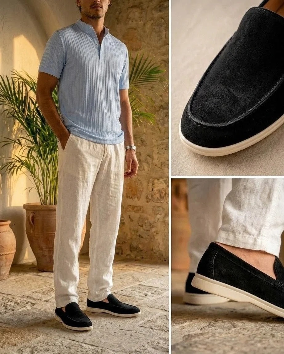 OLD MONEY SUEDE LOAFERS OLD MONEY SUEDE LOAFERS