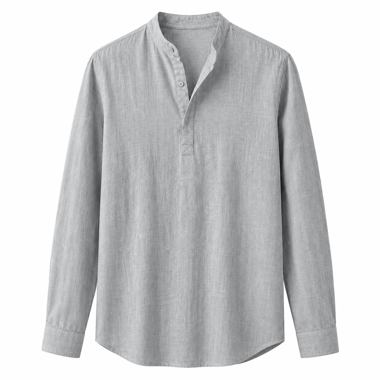CASUAL LINEN HENLEY CASUAL LINEN HENLEY