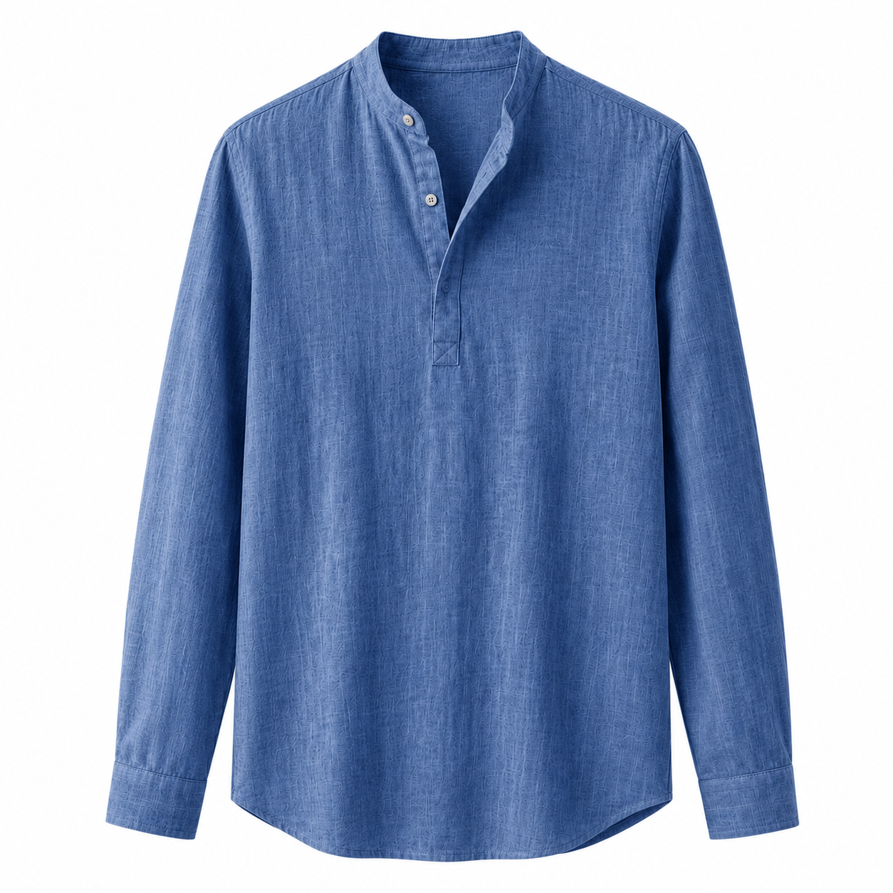 CASUAL LINEN HENLEY CASUAL LINEN HENLEY