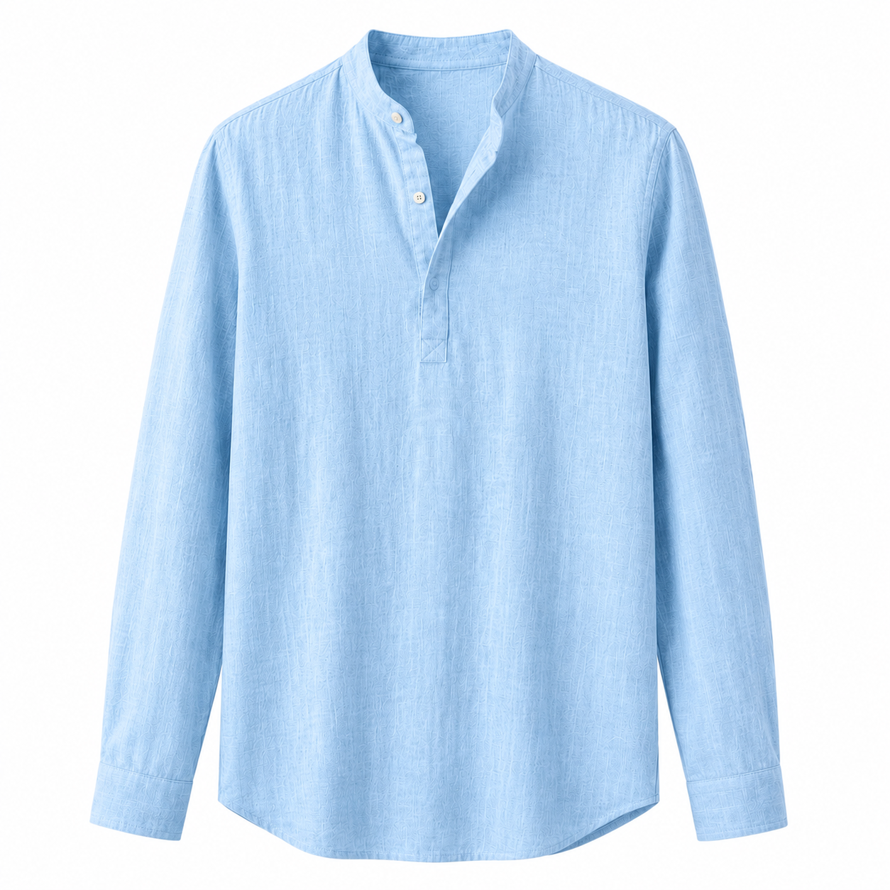 CASUAL LINEN HENLEY CASUAL LINEN HENLEY