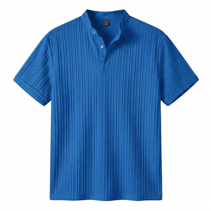 HAWAIIAN LINEN HENLEY HAWAIIAN LINEN HENLEY