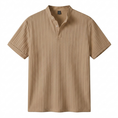 HAWAIIAN LINEN HENLEY HAWAIIAN LINEN HENLEY