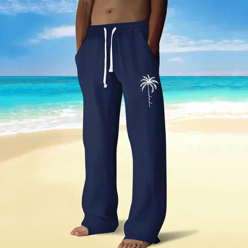 CLASSIC LINEN TROUSERS