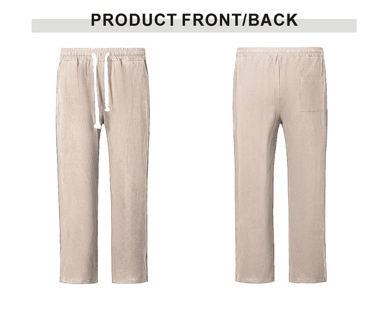 CLASSIC LINEN TROUSERS