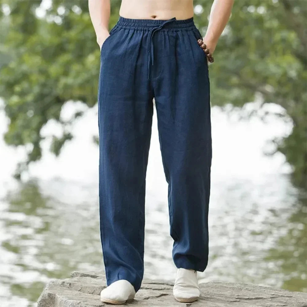 RELAXED LINEN JOGGERS