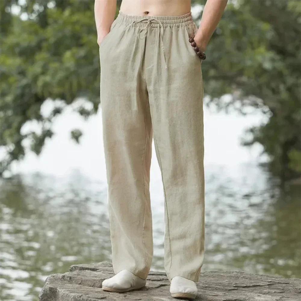 RELAXED LINEN JOGGERS