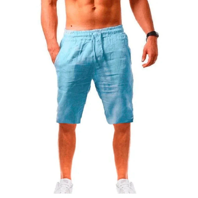 OLD MONEY LINEN SHORTS