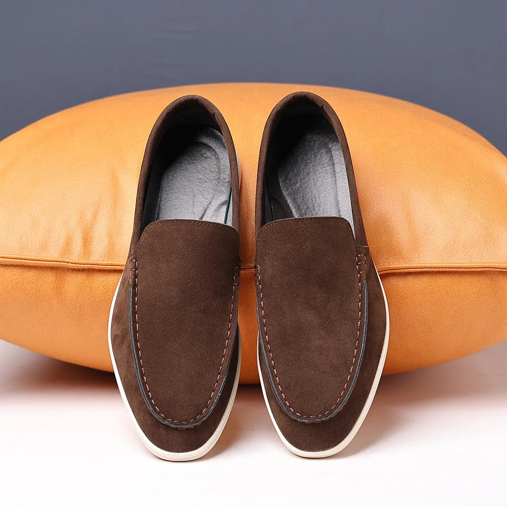 OLD MONEY SUEDE LOAFERS