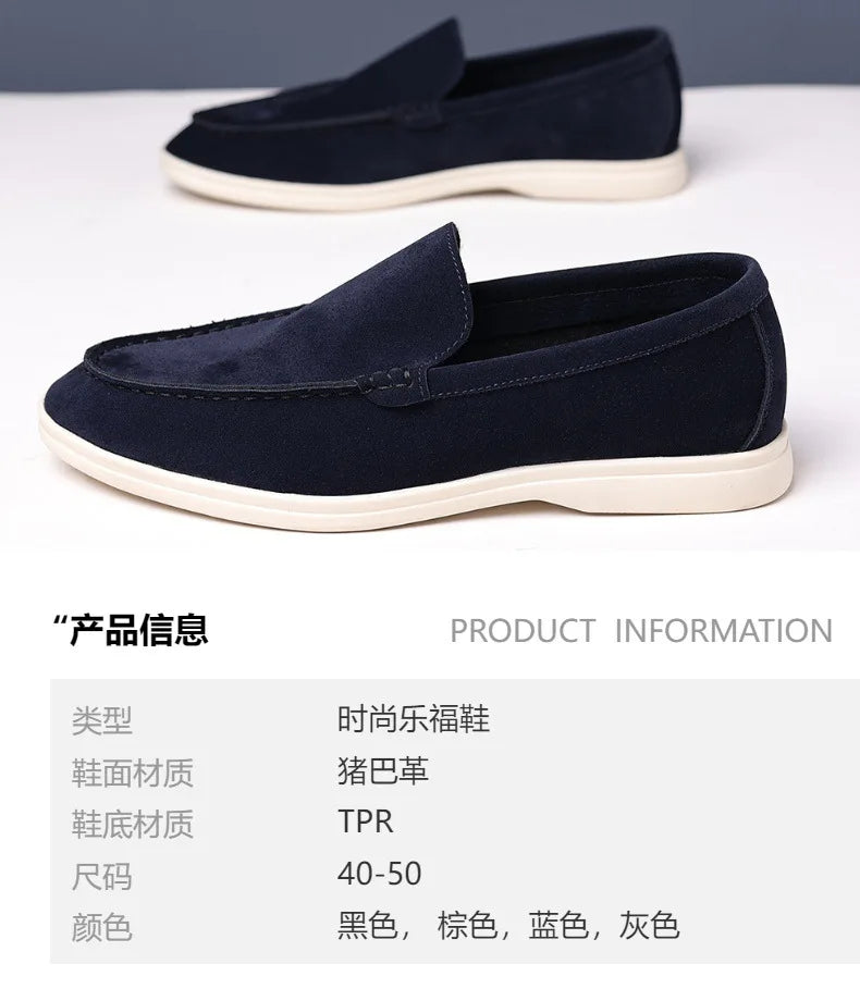 OLD MONEY SUEDE LOAFERS