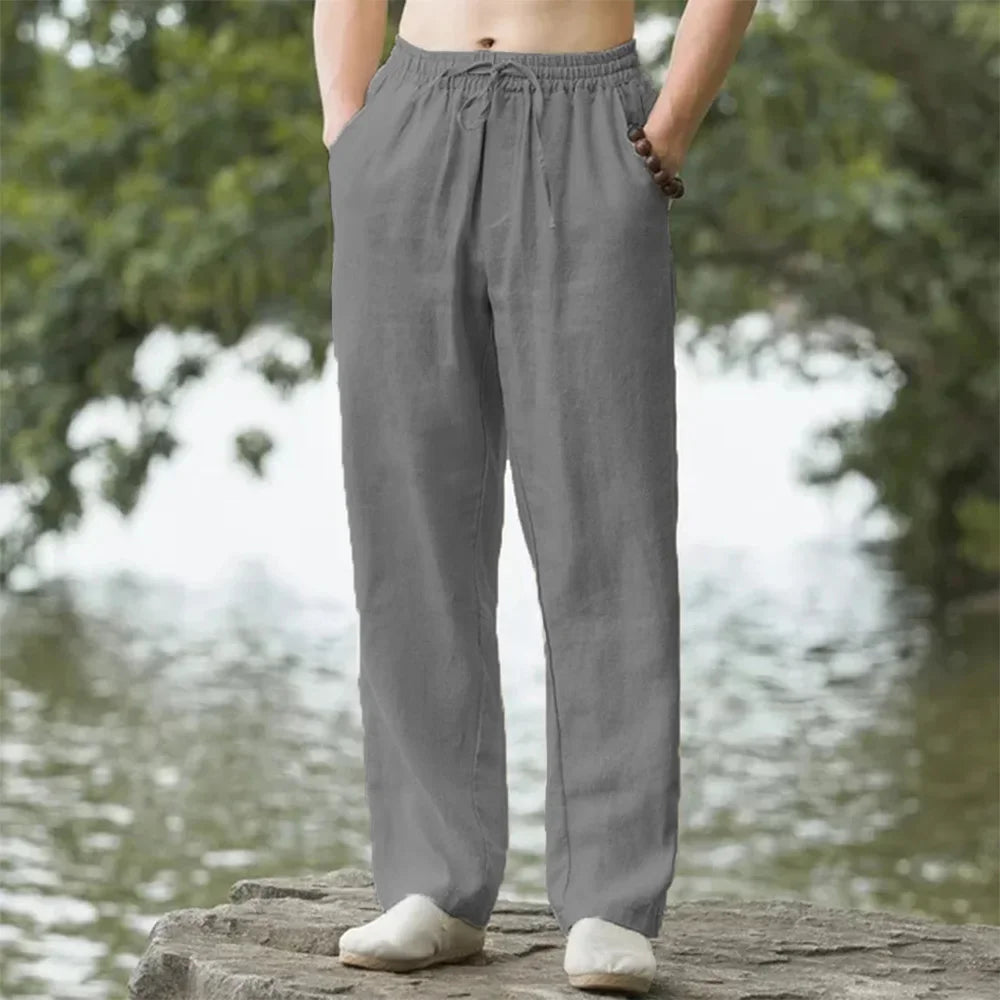 RELAXED LINEN JOGGERS