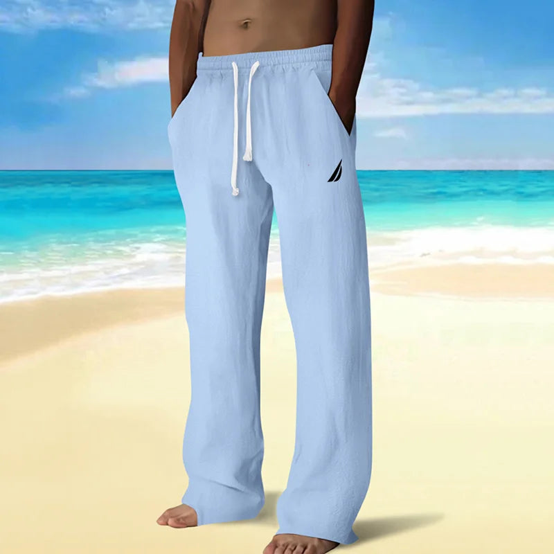 CLASSIC LINEN TROUSERS