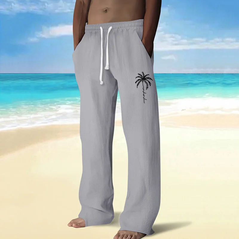 CLASSIC LINEN TROUSERS