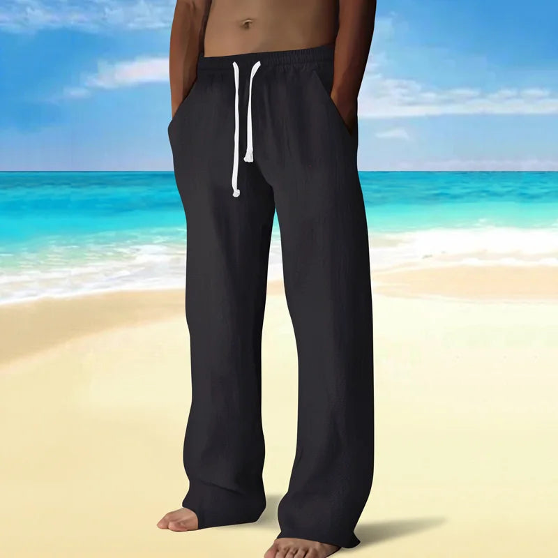 CLASSIC LINEN TROUSERS
