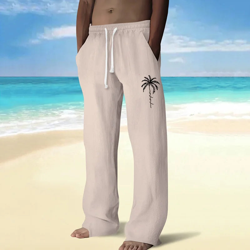 CLASSIC LINEN TROUSERS