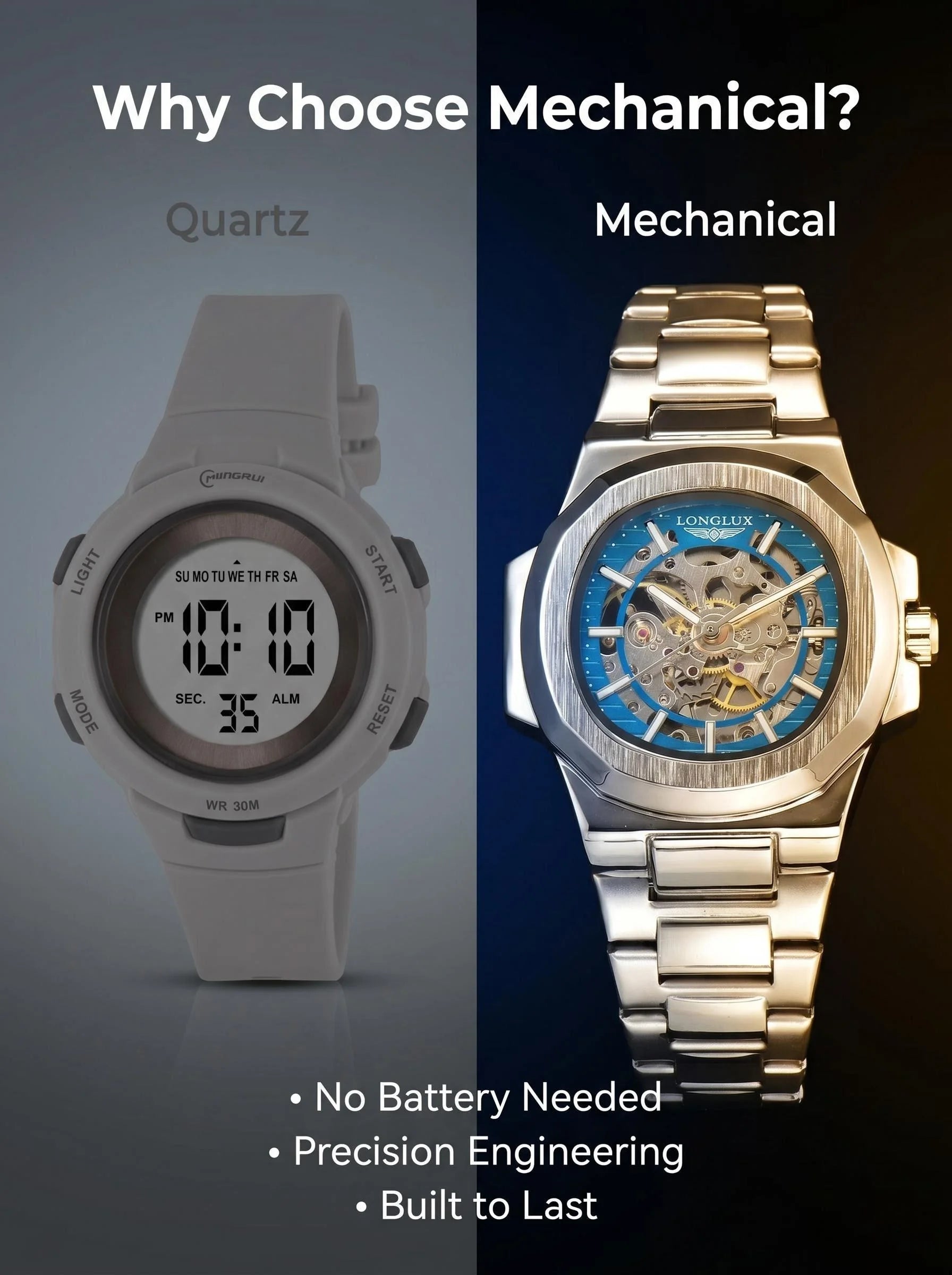 EXECUTIVE SKELETON WATCH
