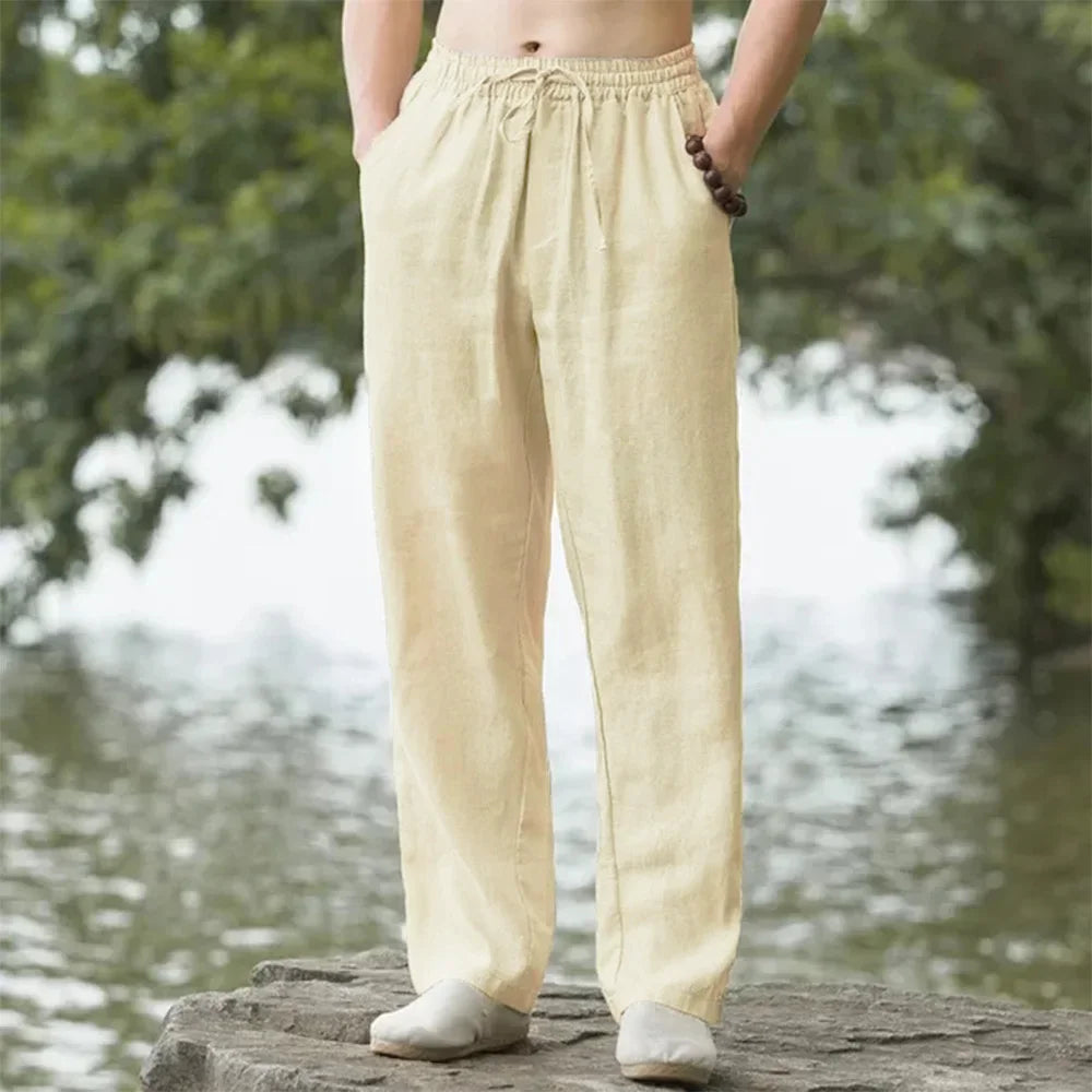 RELAXED LINEN JOGGERS