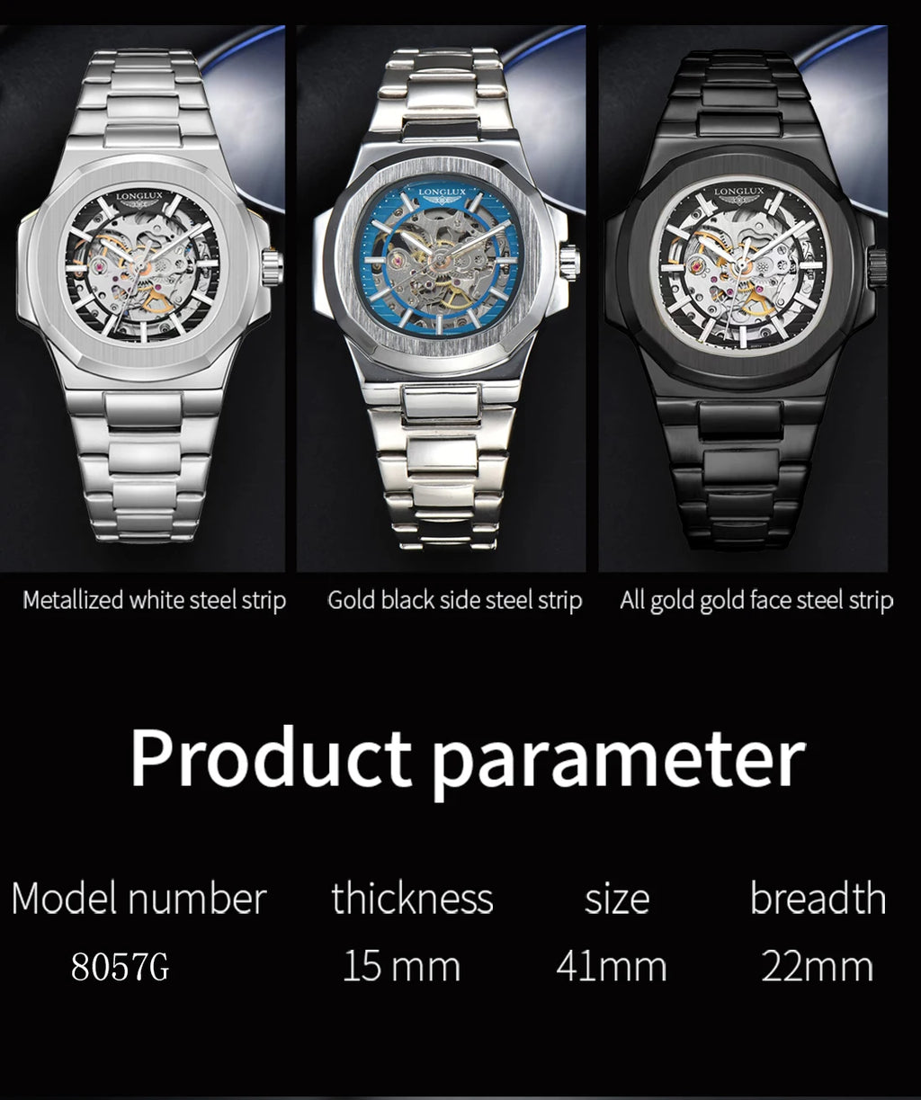 EXECUTIVE SKELETON WATCH