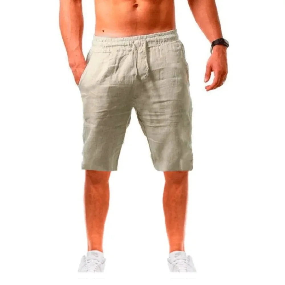 OLD MONEY LINEN SHORTS