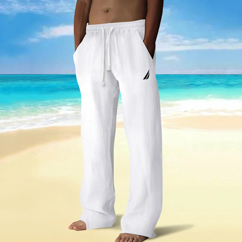 CLASSIC LINEN TROUSERS