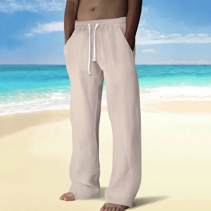 CLASSIC LINEN TROUSERS