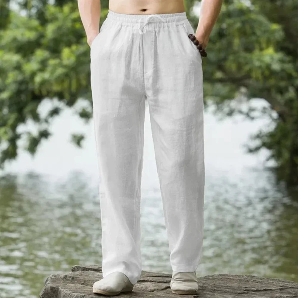 RELAXED LINEN JOGGERS