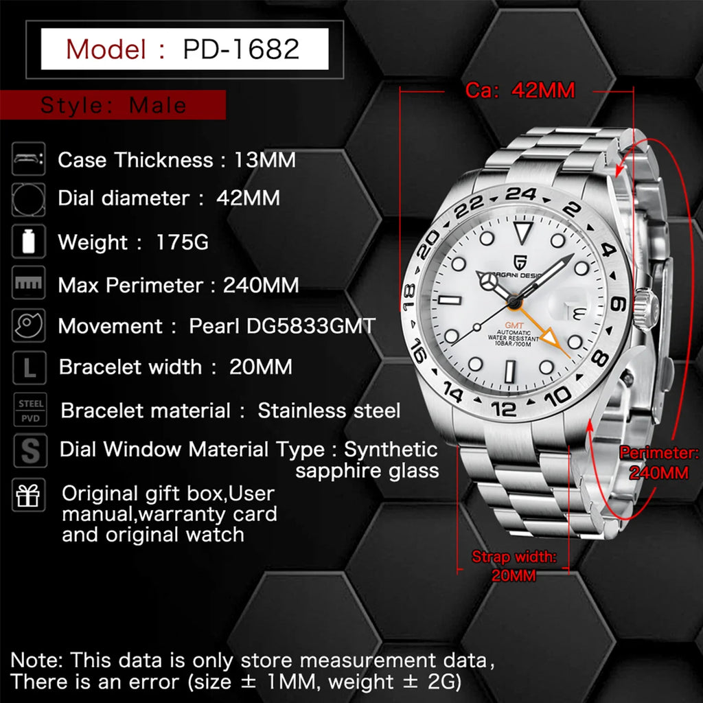 PREMIUM GMT WATCH SAPPHIRE