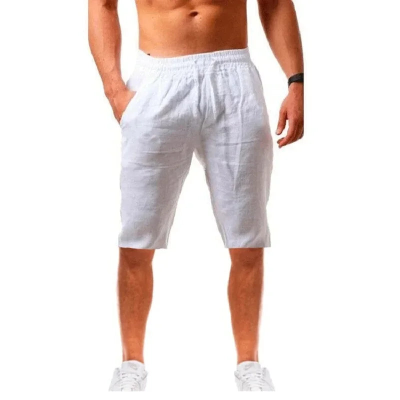 OLD MONEY LINEN SHORTS