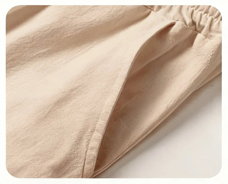 CLASSIC LINEN TROUSERS