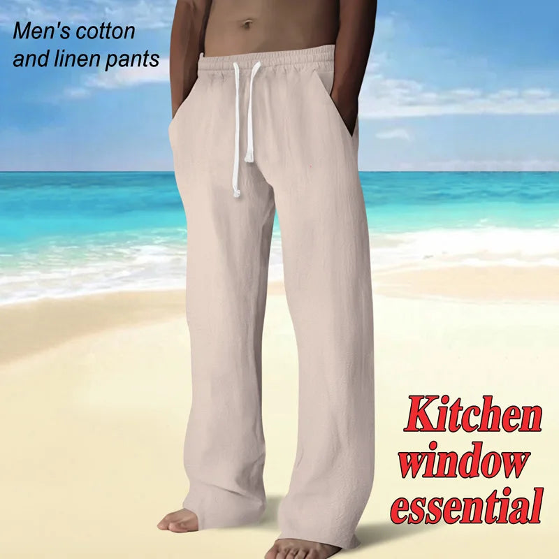CLASSIC LINEN TROUSERS