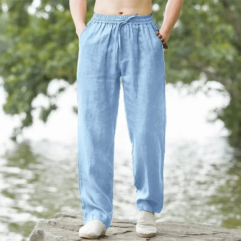 RELAXED LINEN JOGGERS