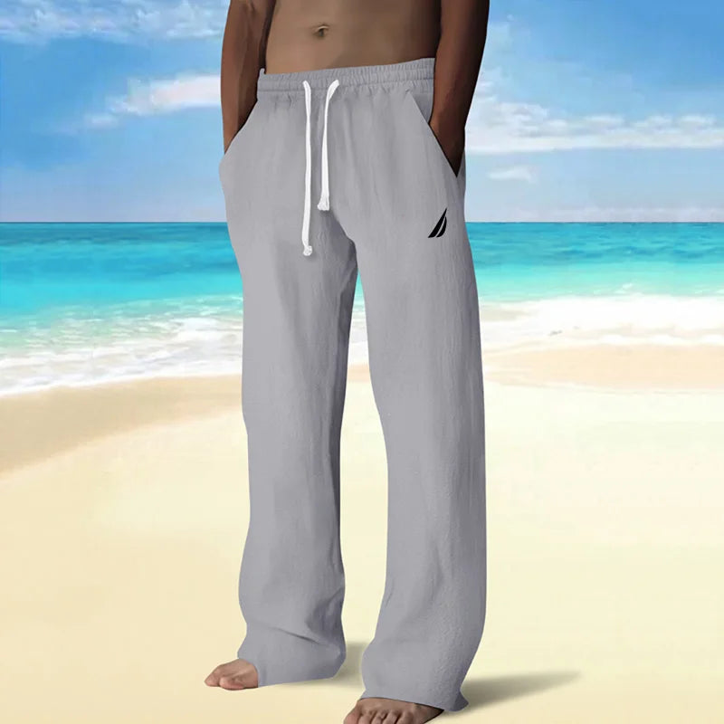 CLASSIC LINEN TROUSERS