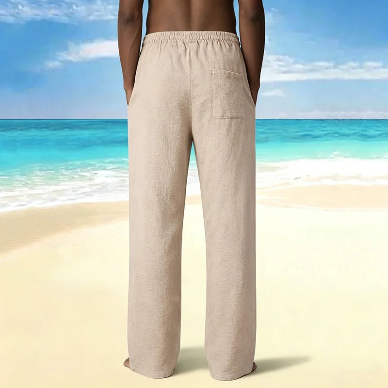 CLASSIC LINEN TROUSERS