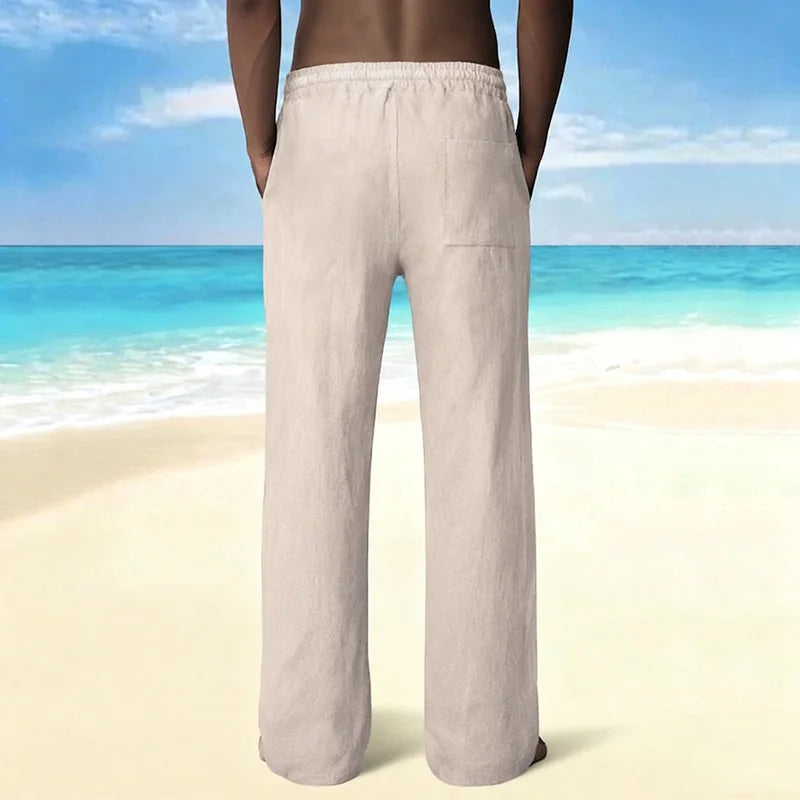 CLASSIC LINEN TROUSERS