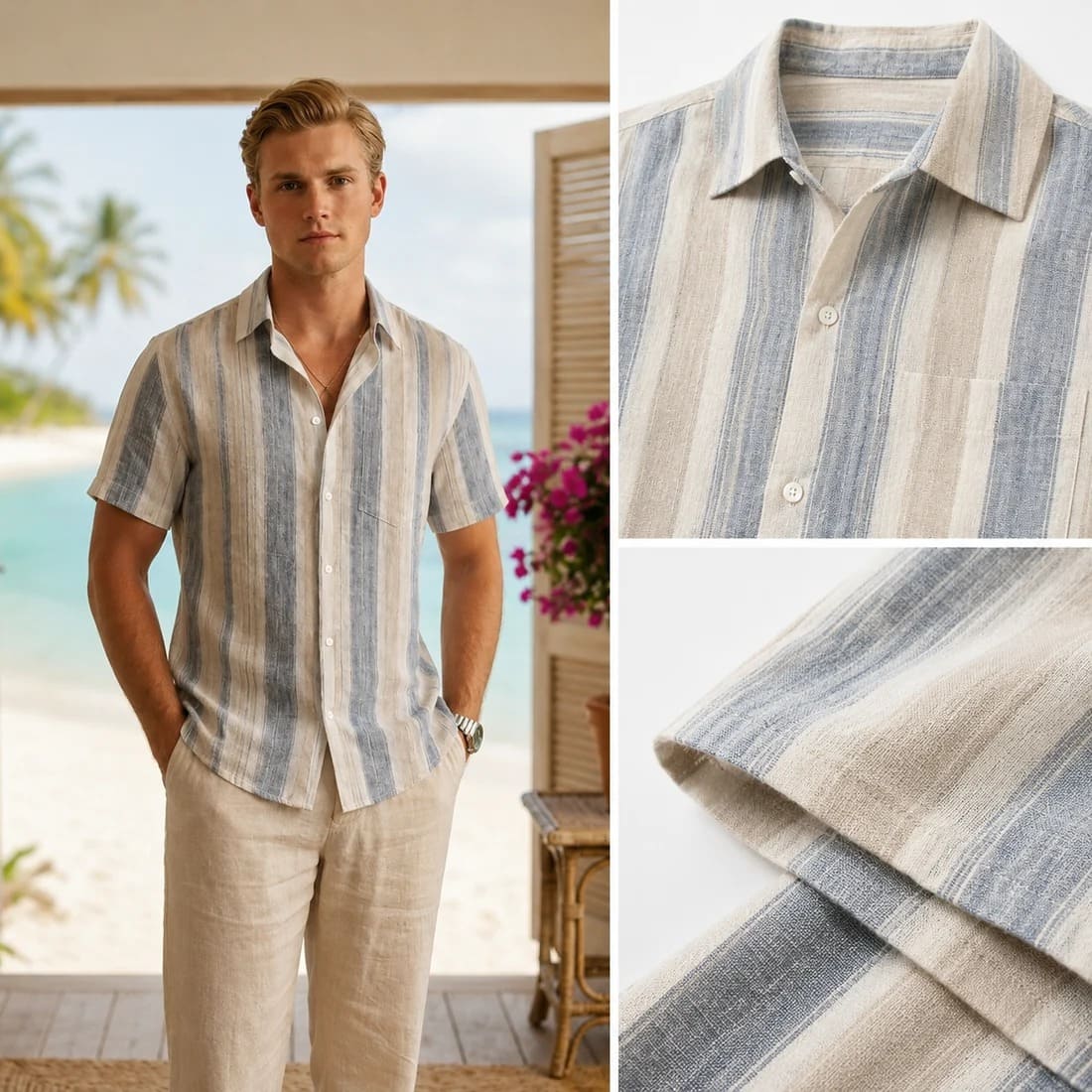 VINTAGE STRIPED SHIRT VINTAGE STRIPED SHIRT