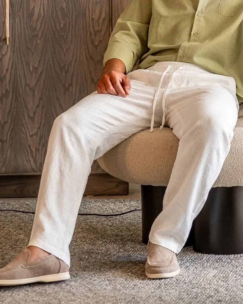 CLASSIC LINEN TROUSERS CLASSIC LINEN TROUSERS