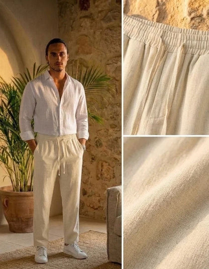 RELAXED LINEN JOGGERS RELAXED LINEN JOGGERS